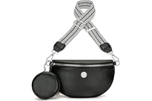 Atgbiem Marsupio Donna Elegante Pelle Borsa Tracolla Donna Piccola Borsetta Grigio Scuro Con Slot Per Carte Di Credito