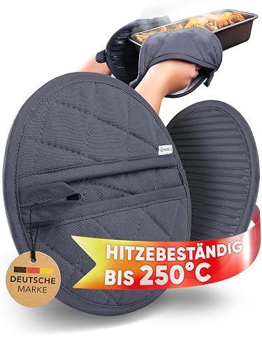 WOHNHELD Topflappen, Baumwolle, bis 250 °C