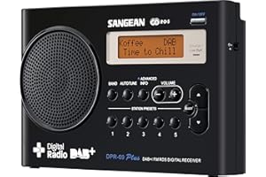 Sangean DPR-69 Dab+ Black