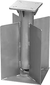 Hengda 2x Supporto Per Ombrellone Da 16 Cm Pesi Per Ombrellone Piastra Di Base Universale Per Ombrellone 65948480