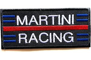 GENERIC Martini Racing - Iron on Sew on Embroidered Patch