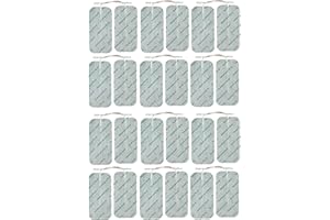 HEALTHCARE WORLD Grande TENS Pads 24 TENS- electrodos compatibles con maquinas de TPN, Lloyds, TensCare, Neurotrac etc