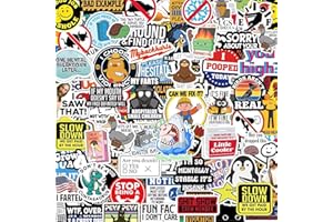GUEGINE 150 PCS Funny Stickers for Adults - Helmet, Hard Hat, Tool Box, Waterproof Blue Collar, Welding Stickers for Mechanics, Electricians, Military, Construction, Welders