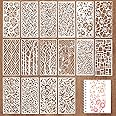 Stencils For Crafts Reusable Texture Stencils For Painting Background Stencil Drawing Templates For Wood Canvas Furniture Scrapbooking - View #3