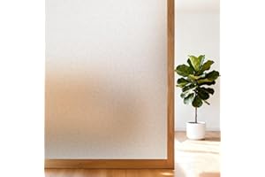 ‎SHINFLY shinfly Fensterfolie Blickdicht Selbsthaftend | Sichtschutzfolie Fenster Innen | Milchglasfolie Statisch Haftend 60x120cm | Fensterfolie Sichtschutz Anti-UV Für Bad Büro Wohnzimmer Schlafzimmer