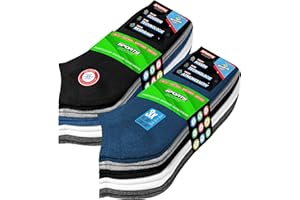 SOXCO 10 par krótkich skarpety sportowe męskich damskich unisex z poduszką - Helicopter Socks