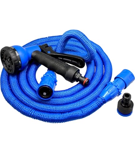 Hose Inox 25 50 75 100 Piedi Tubo Da Giardino In Acciaio Inox 304 - Flessibile, Leggero, Lunghezze 25/50/75/100 Piedi - Perfetto Per Irrigazione Tubo Acqua Pressione 5mpa - Foto 5