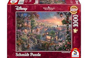 Schmidt Thomas Kinkade: Disney - Lady and the Tramp Jigsaw Puzzle (1000-Piece)