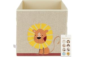 Bieco Baule Portagiochi Bambini | Cassapanca Porta Giochi | Scatole Contenitore | Cesta Pouffe