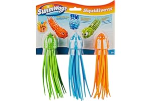 Spin Master-SwimWays-6046822-SquiDivers, Wasserspielzeug in Tintenfisch SquiDivers - Juguete acuático con Forma de pez de Tinta, Multicolor, Talla única (6046822)
