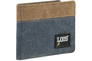 Lois - Porta Tarjetas y Cartera Tarjetero Hombre - Elegante Tarjeteros Hombre Tarjetas Crédito y Card Holder, Ideal Carteras para Hombre