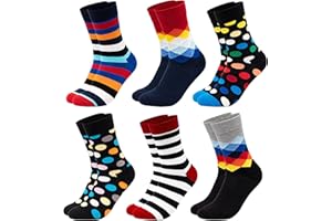 Occulto chaussettes fantaisie homme lot de 6 (modèle: Sigi)