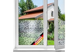 d-c-fix vinilo adhesivo para cristales ventanas Perla autoadhesivo opaco translúcido privacidad decorativo para mampara de ducha baño lámina pegatina 45 cm x 2 m