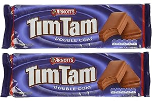 Tim Tam Cookies Arnotts | Tim Tams Chocolate Biscuits | Made in Australia | Choose Your Flavor (2 Pack) (Double Coat) by Arnott's