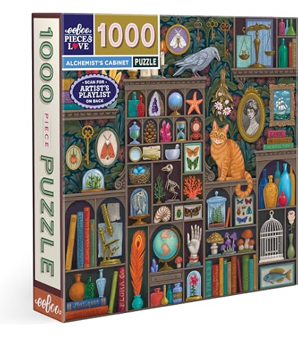 Puzzle Ravensburger 12000785 - Le Cabinet des curiosités - Puzzle de 1000 pièces pour adultes et enfants à partir de 14 ans Puzzle Ravensburger 12000785 - Le Cabinet des curiosités - Puzzle de 1000 pièces pour adultes et enfants à partir de 14 ans