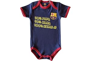 FC BARCELONE Barça Body für Babys mit Motto Neymar Jr, offizielle Kollektion von FC Barcelona, für Jungen