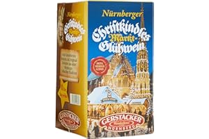‎GERSTACKER Original Nürnberger Christkindles Markt-Glühwein (1 x 10 l Bag-in-Box)