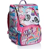 Schoolpack - Animali da SJ Girl - Zaino Sdoppiabile + Astuccio 3 Zip :  Amazon.it