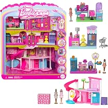 Barbie Mini BarbieLand Überraschungspuppen – 4 Cm Fashionistas In Nagellackflasche – Mit Farbwechsel-Haar – Für Kinder Ab 4 Jahren