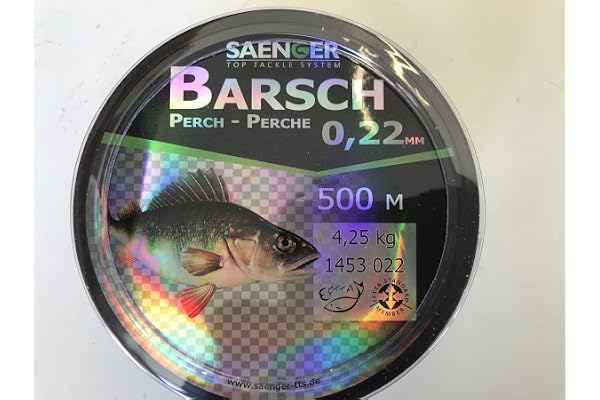 Specitec Fil de pêche - Fil de pêche monofil - Fil de pêche pour poisson carpe truite - brochet - sandre - cabillaud