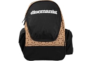 Discmania Fanatic Go Rucksack Disc Golf Rucksack - 13-18 Disc Main Storage Plus Deep Putter Pocket - 907.2 g Flaschenhalter, Wasserabweisende Discgolftasche
