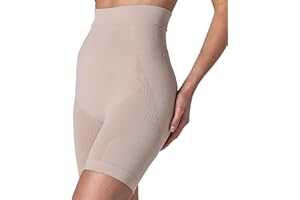 SLIMCELL GAMBETTI SLIMCELL Leggings Femme Gainant Legging Anti Cellulite - Gaine Ventre Plat en Microfibe, Short et Cycliste, Legging Femme Taille Haute, Minceur - Made in Italy