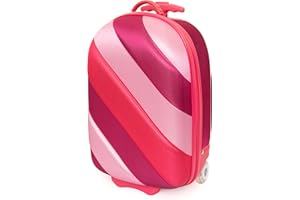 Kids Travel 2 Rainbow Suitcase Children's Luggage, 39 cm, 15.0 litres, Cabin Bag - Multicolour (Pink Bubble)