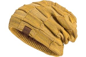 REDESS Czapka Beanie dla mężczyzn i kobiet Zimowe ciepłe czapki Działania Slouchy Grube Czapki Czapki
