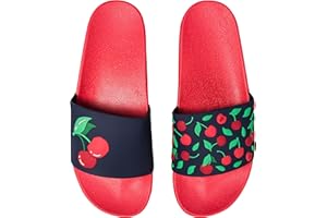 Dedoles Badeschuhe & Hausschuhe Damen Herren & Kinder Badesandalen lustige Designs Bücher Kaffee Party Pizza Fuchs Bär Lama Wolken Geschenk