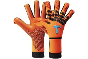 T1TAN Alien - Gants de Gardien de But avec Protection des Doigts - Gants de Football pour Jeunes & Adultes - Unisexe, 4mm Pro Grip - Diverses Tailles & Couleurs