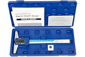 GIRYES DML 150mm 6 Inch Digital Depth Gauge Stainless Steel 12 Months Warranty