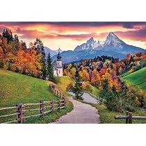 Cheatwell Games 1000-Teile Puzzle „Bayerische Alpen“ – Das Kleinste 1000-Teile-Puzzle Der Welt | Kompakt & Fordernd