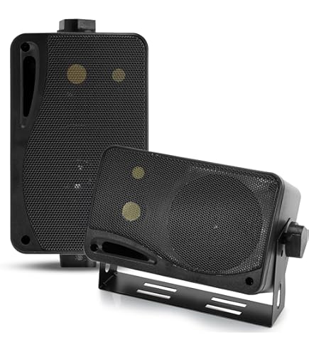 Haut-parleur De Surface - Caliber CSB1 - 2 Voies 40W RMS 80W Max 120 X 140 X 105 Mm Noir - Auto - 8