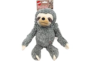 Spot Fun Sloth Plush Dog Toy Assorted Colors 13"