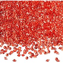 TOAOB 5000 Roze Acryl Diamanten – 3 Mm Glinsterende Confetti Voor Bruiloft, Feest, Vaasvulling En DIY – Fake Kristallen Steentjes Voor Tafeldecoratie
