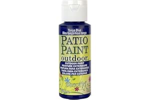 DECO ART DecoArt Outdoor Acylic Paint, Acrylic, Tango Blue, 59ML
