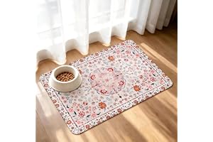 YOSEPATI Hund kattmatta Superabsorberande för Mat- och Vattenskål 40x60cm