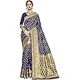 Glory Sarees Women's Kanchipuram Art Silk Saree With Blouse Piece