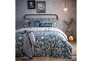 Furn. Spellbound Bettwäsche-Set aus 100% gebürsteter Baumwolle – Stormy Grey – Doppelbett