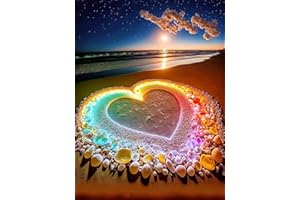 Lunyloer 5D Diamond Painting Set, DIY Full Diamant Malen nach Zahlen, Cross Stitch Stickerei Malerei Cuts Stickerei Kunsthandwerk für Home Wand Décor 30x40cm