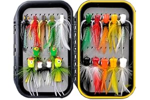 YAZHIDA Pop21 - Kit de moscas para pesca con mosca