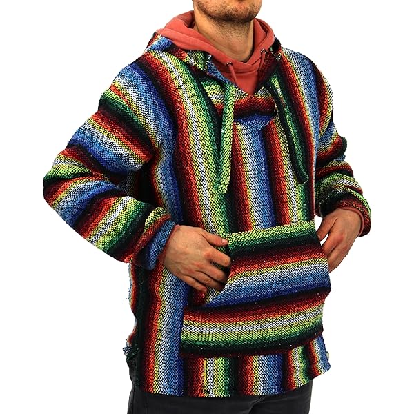 Mexican Baja Hoodies | Hippie Festival Tops Mexican Hoodies – The - View #12