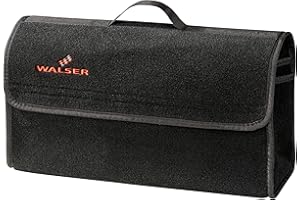 Walser Bolsa de herramientas para el maletero Toolbag tamaño L, organizador de fieltro para el maletero, bolsa para el coche OK negro