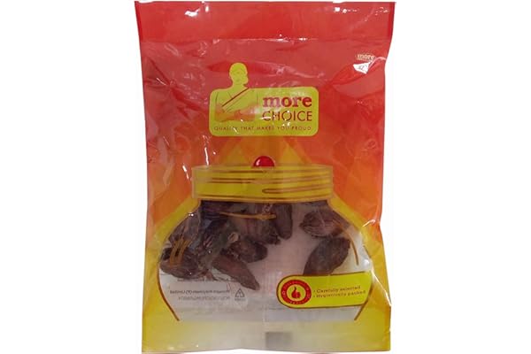 More Choice Elaichi Black 20 Grams, Cardamom Seeds, Vegetarian