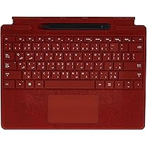 マイクロソフト Surface Pro 8 キーボード　ポピーレッド　新品 Amazon | Surface Pro Signature キーボード ポピー レッド
