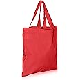 IMFAA Canvas Tote Reusable Shopping Bags, Pack of 10, 100% Cotton, Ideal for Printing and Embroidery in Multi-Colours, Cotton Lining, Machine Wash, Unisex-Adults