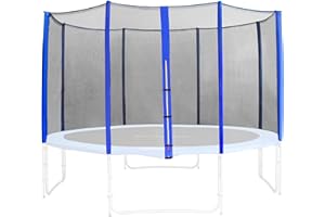 ‎SIXBROS. SixBros. Sicherheitsnetz Blau für Gartentrampolin 1,85 M - 4,60 M - versch. Größen - SN-ON/466