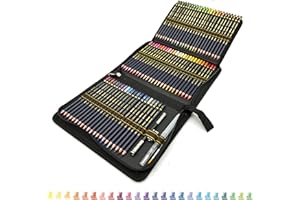 ZZONEART 72 Matite Colorate Acquerellabili, di Disegno Artistico, Kit per schizzo e disegno,per sovrapposizioni, sfumature e ombreggiature,migliore regalo per studenti e artisti
