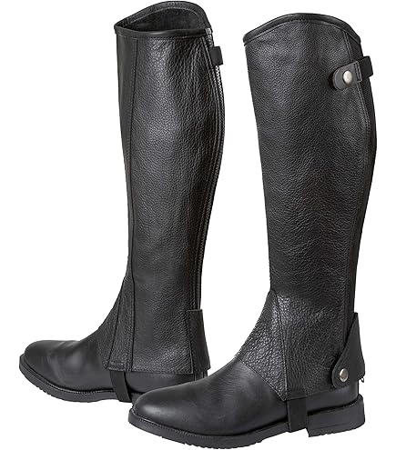 Shires Moretta Amara Demi-chaps pour adulte Marron XS