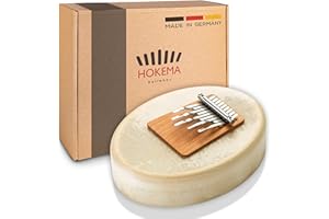 Hokema Original Sansula Deluxe - Patentiertes Kalimba-Instrument - Handgefertigt in Deutschland - Mbira - Unbeschreiblicher Klang